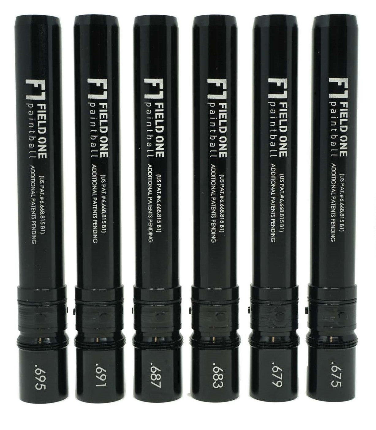 Kit De Barils Acculock Field One – Édition Blackout, Noir Brillant