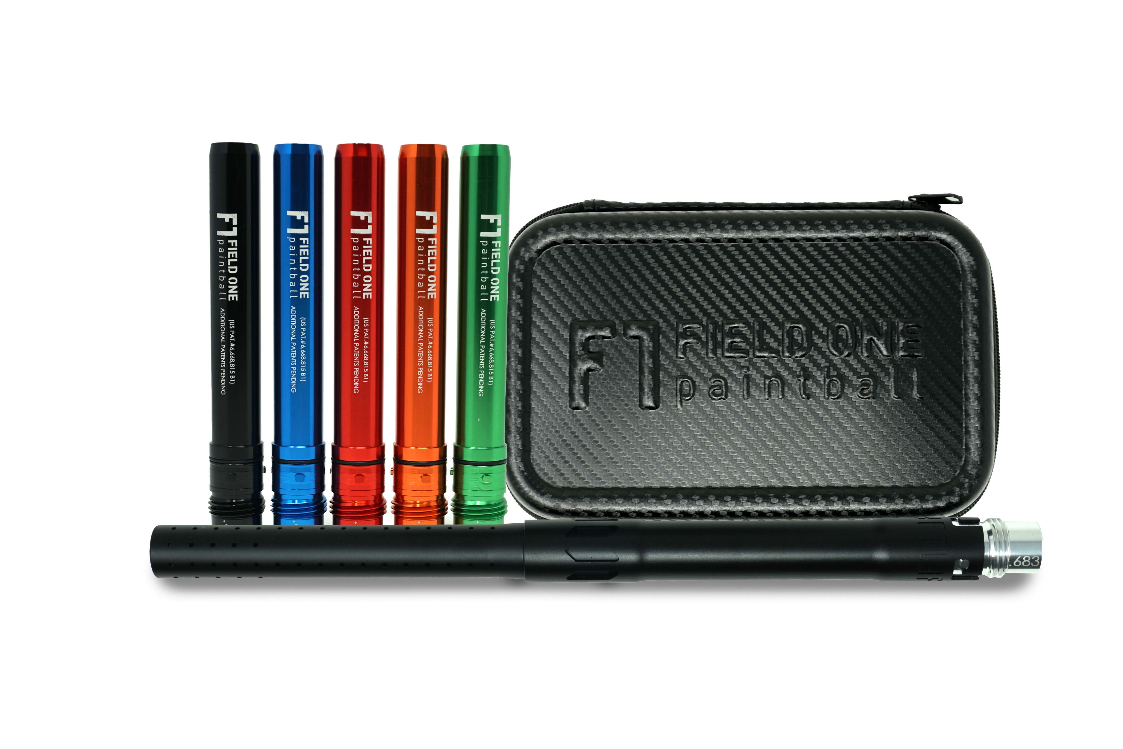 Field One Acculock Barrel Back - Cobalto: Massima Precisione Per Il Tuo Marker